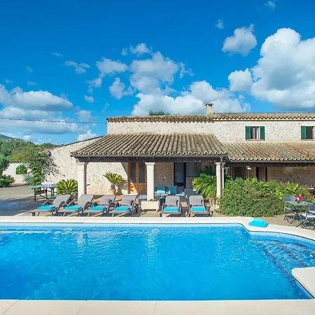Owl Peric - Rustic With Big Pool Villa Pollenca
