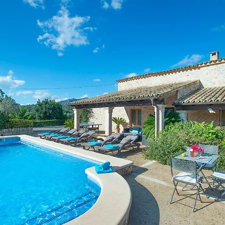 Owl Peric - Rustic With Big Pool Villa Pollenca
